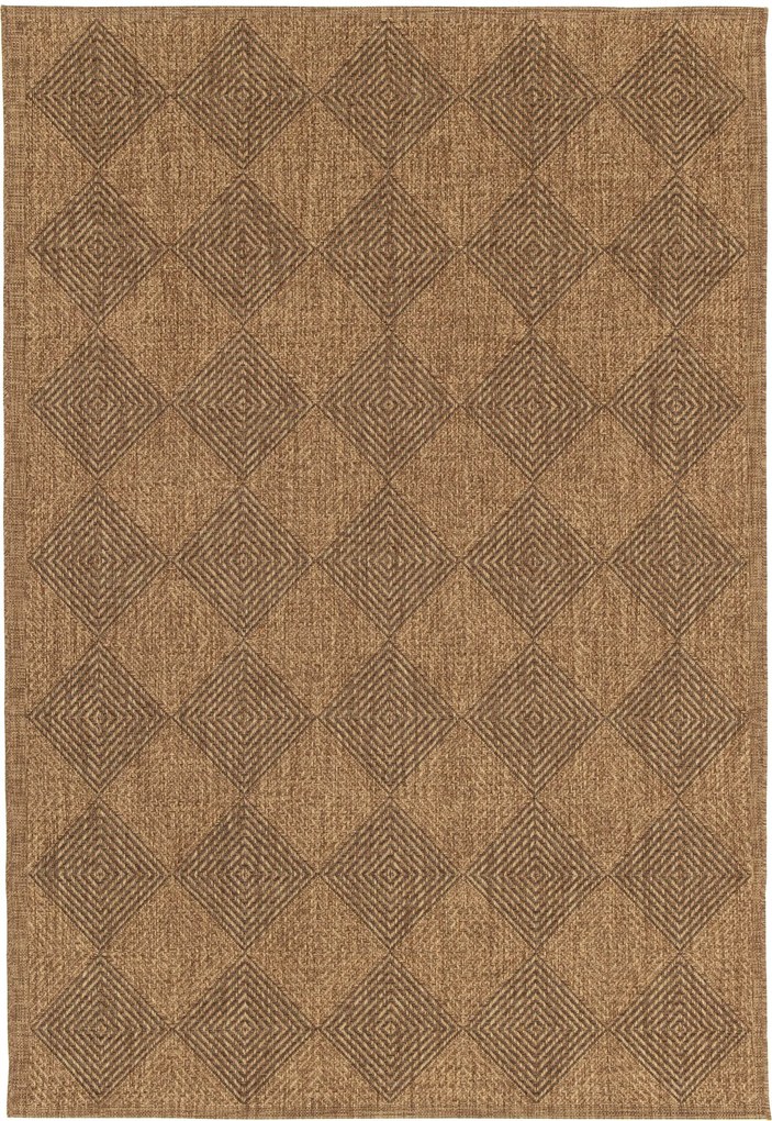 Kusový koberec Jack 28811-077 - na von aj na doma, 200x290, hnedá, chodba / predsieň, Balta