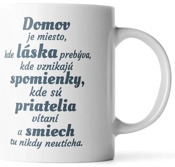 Sablio Hrnček Domov 4 - 890 ml - XXL