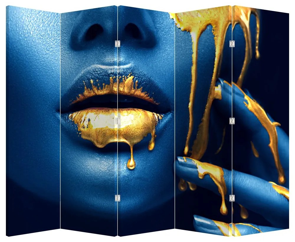 Paraván - Ľudský tvár (210x170 cm)