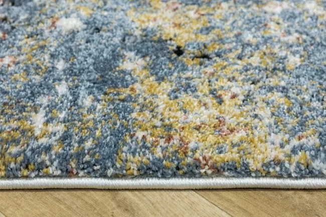 Koberec Bosa 8621A krémový / medený / modrý