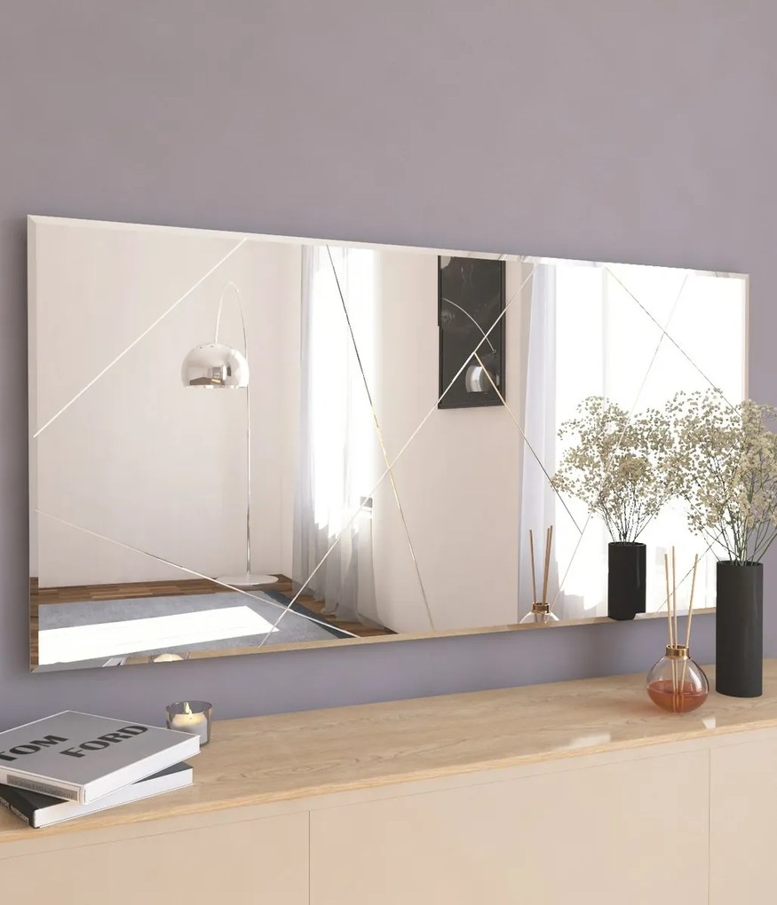 Zrkadlo Eilish White 60 x 120 cm