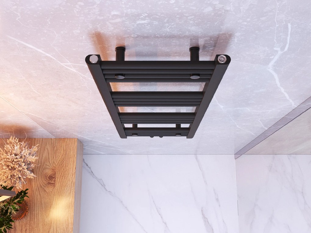 Gamma Erga Simple, vykurovacie teleso 1100x400 mm, 372 W, čierna, ERG-LAV-SIMP-11040-BK