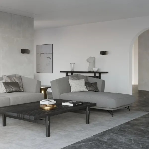 Sollux SL.1019 - Nástenné svietidlo TILA 1xG9/40W/230V 30 cm čierna