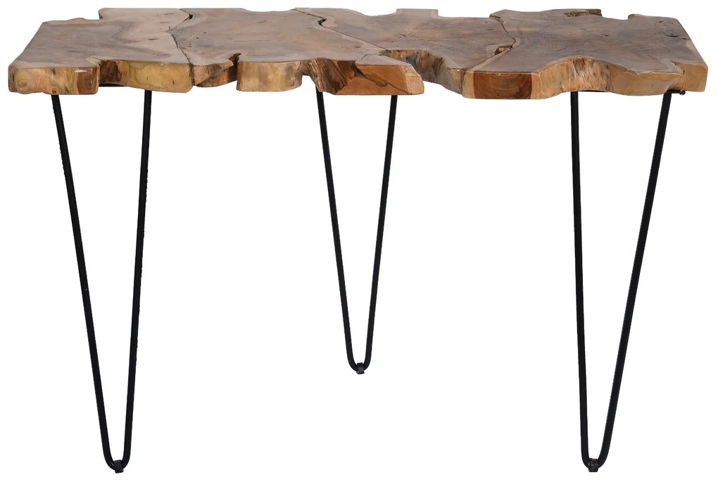 KONZOLA Z TEPANÉHO ŽELEZA 110X45X70CM