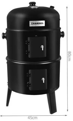 Záhradný gril/udiareň 3v1 KAMINER