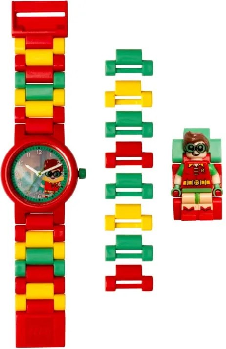 Detské hodinky s figúrkou LEGO® Batman Movie Robin