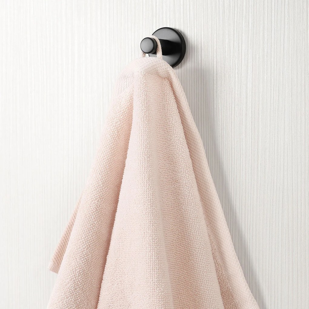 Goldea bavlnený froté uterák / osuška soft bez bordúry – svetlo ružový 70 x 140 cm