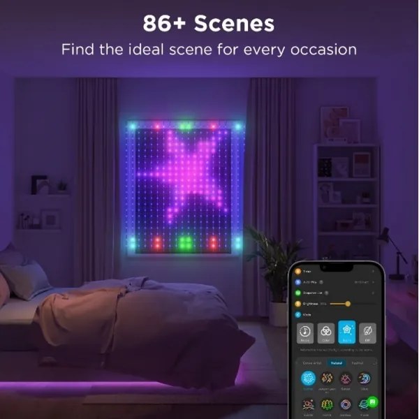 Govee - LED RGB Stmievateľná dekoračná reťaz LED/15W/230V IP65 Wi-Fi