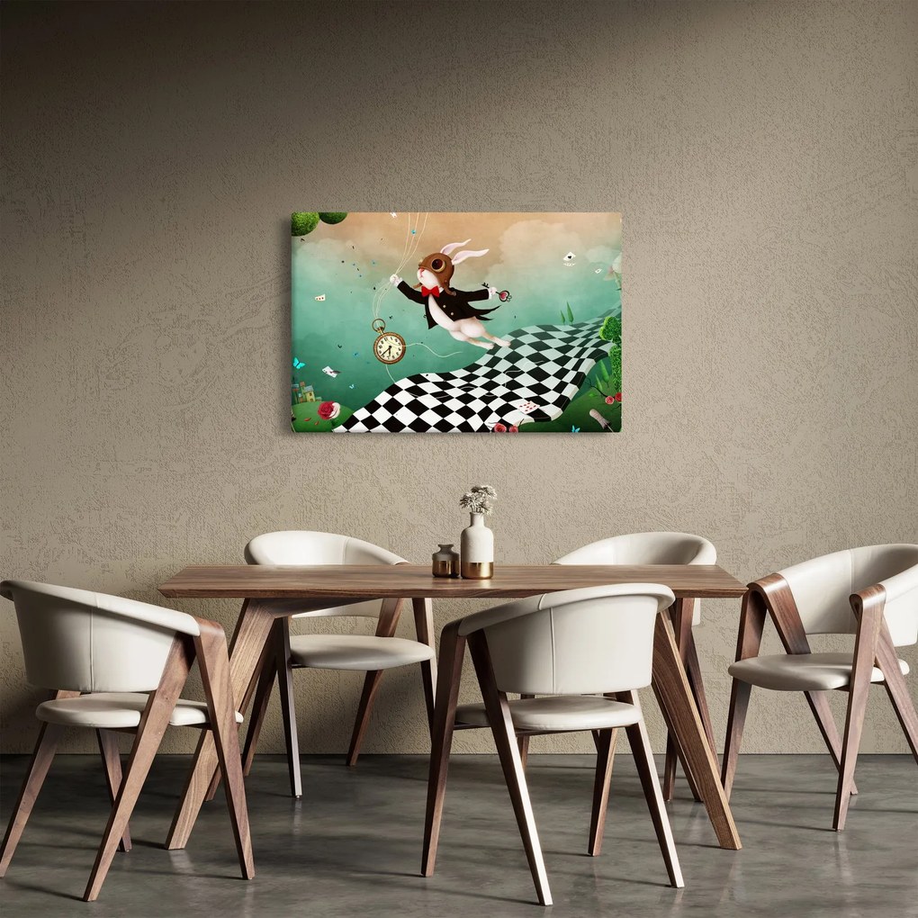 Obraz - Fantasy zajačik (90x60 cm)