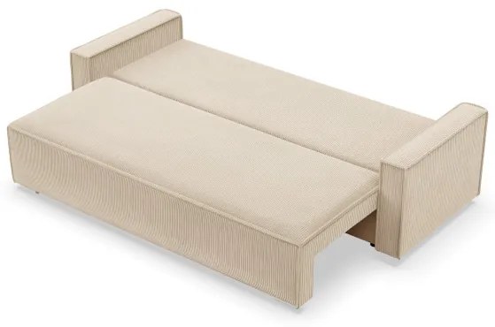 Trojmiestna rozkladacia sedačka NOTO béžová