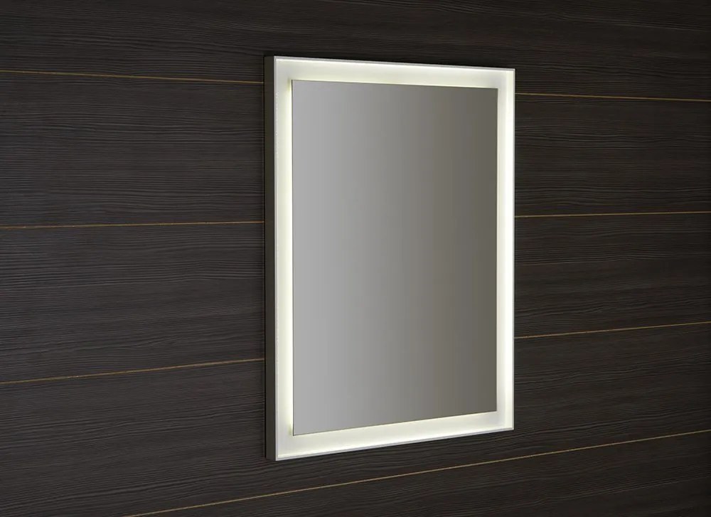 Sapho Sapho, FLUT LED podsvietené zrkadlo 900x700mm, biela, FT090