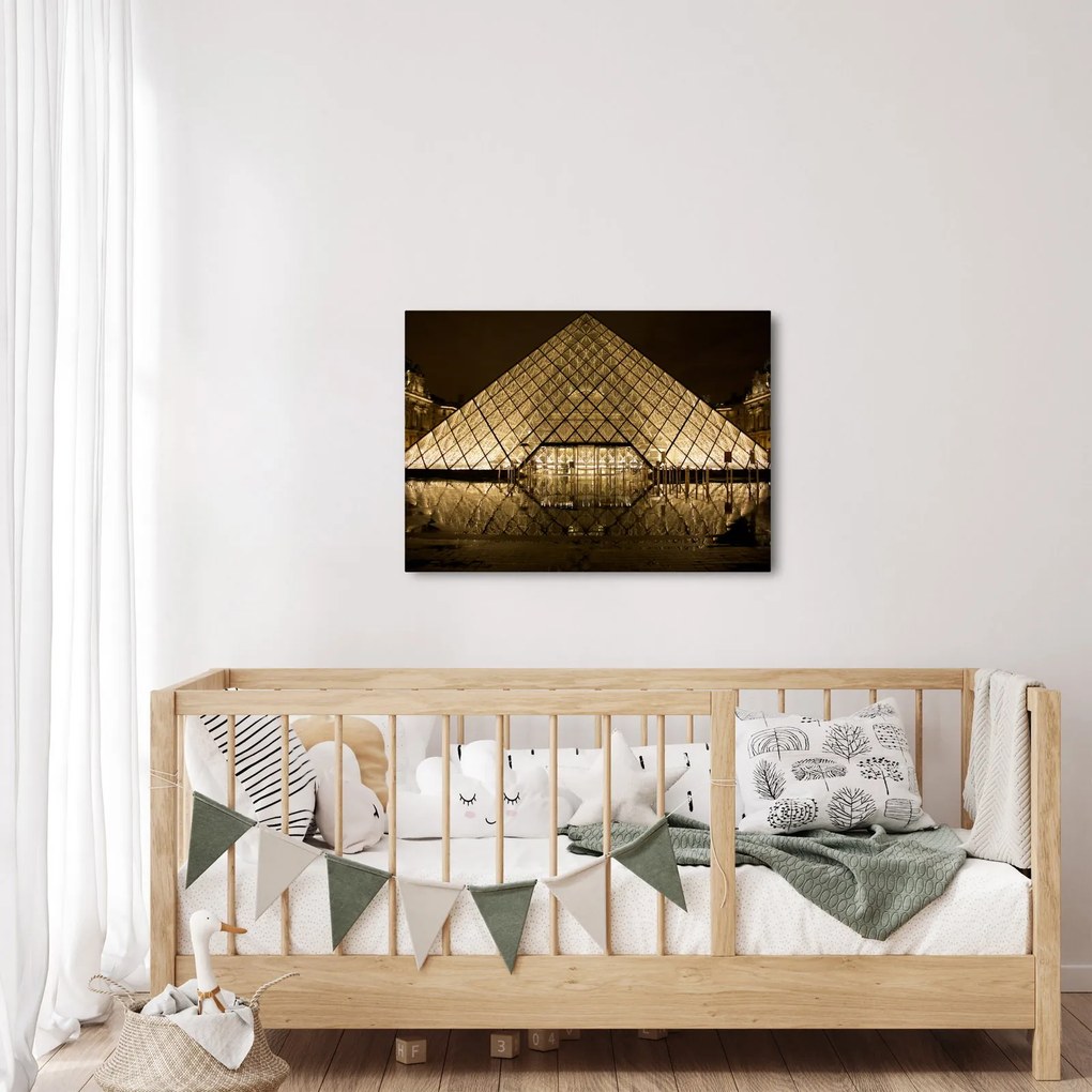 Obraz Louvre (70x50 cm)
