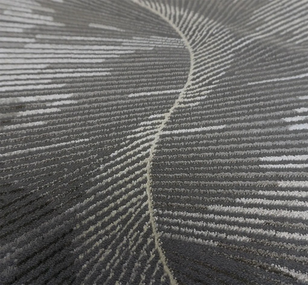 BE Koberec Esprit 3607 GREY – sivý obdĺžnikový Rozmer: 80x150 cm