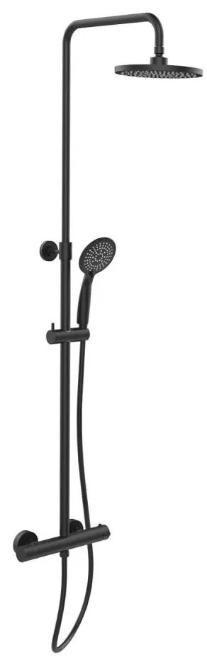 WENKO 25484100 - Sprchový systém WATERSAVING SYSTEM 12x120 cm čierna