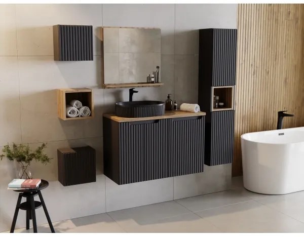 COMAD BEYOND 5 BLACK (E-6564) - Umyvadlo na dosku BEYOND 48x32,5 cm čierne