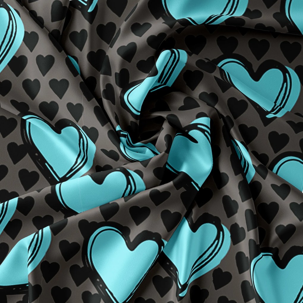 Obliečky z mikrovlákna KASUGA tyrkysové Rozmer obliečky: 70 x 90 cm | 140 x 200 cm