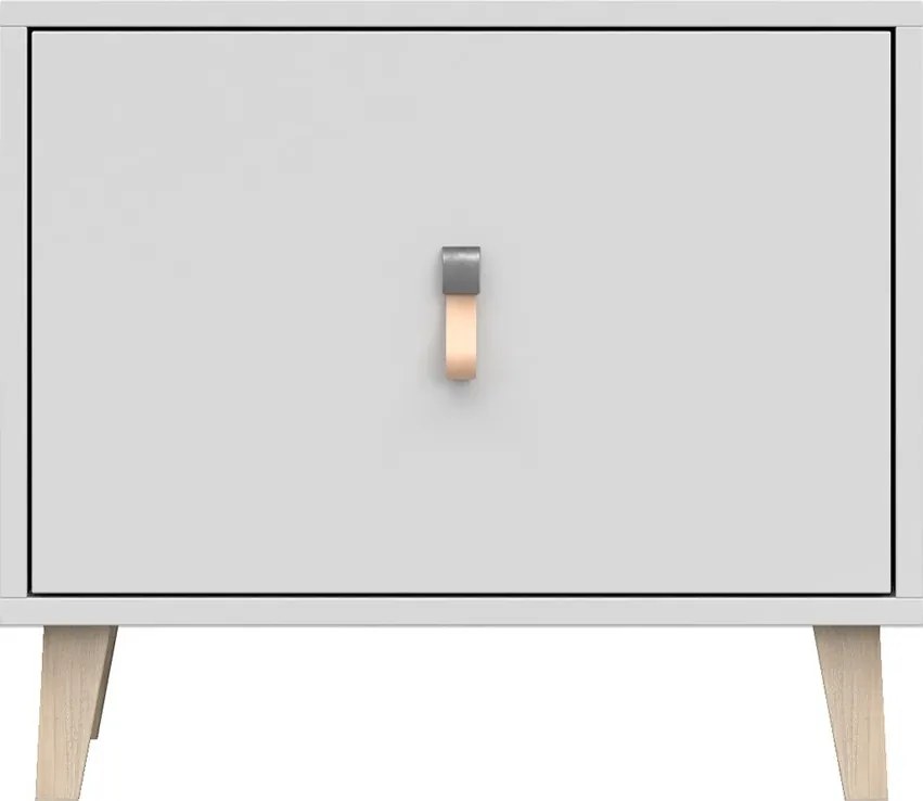 Nočný stolík FALCO - biely