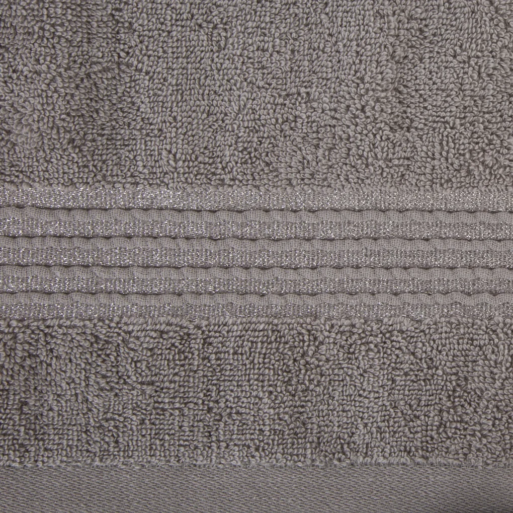 BAVLNENÝ UTERÁK LILA SADA 6KS 30X50 CM SIVÁ