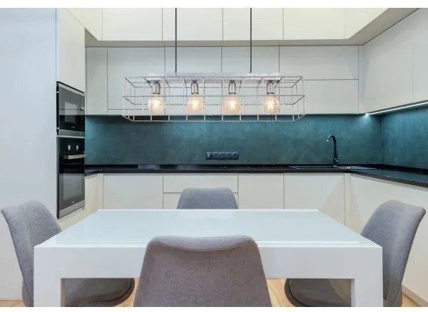 Globo 15530Z-4H - Luster na lanku MERRIL 4xE27/60W/230V