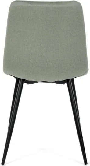 Jedálenská stolička zamatová, zelená DCL-X7015 GRN2