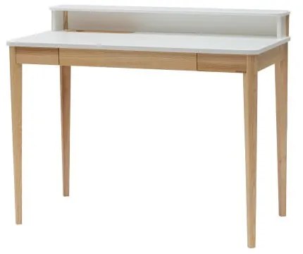 Biely pracovný stôl Ragaba ASHME