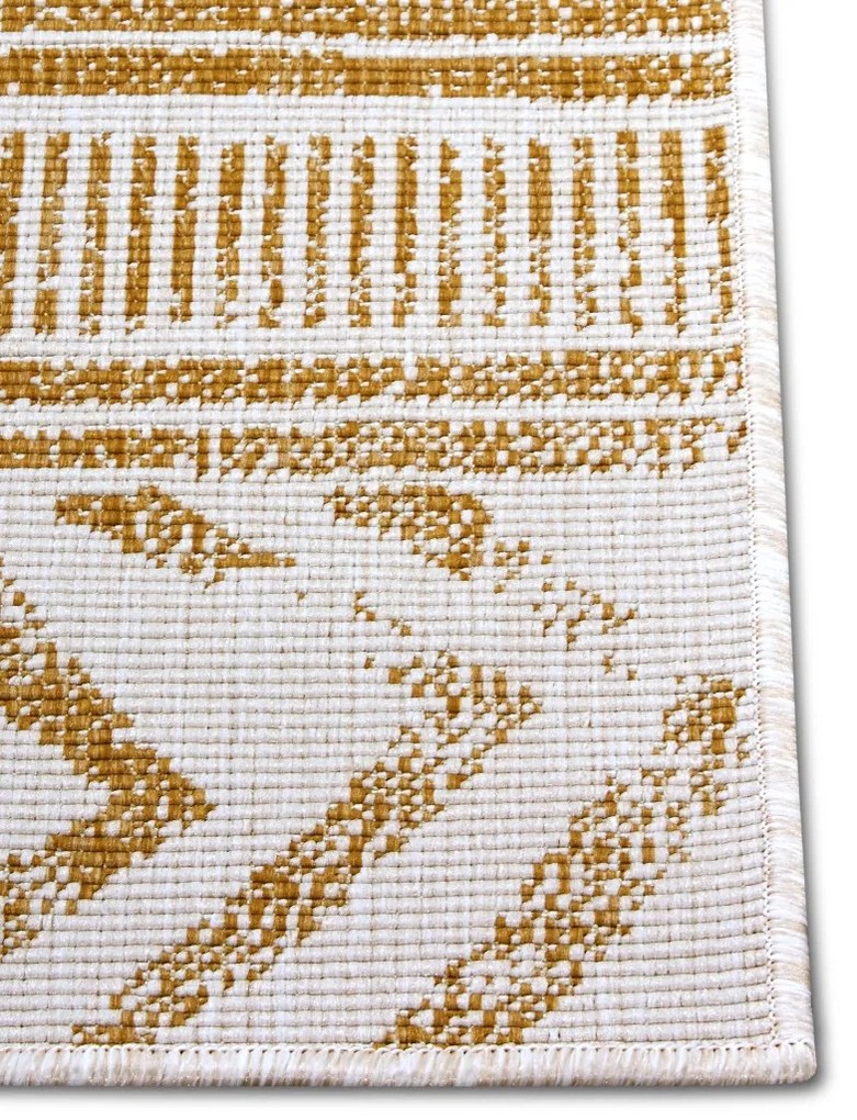 Kusový koberec Twin Supreme 105787 Ochre – na von aj na doma, 80x150, žltá, chodba / predsieň, Hanse Home