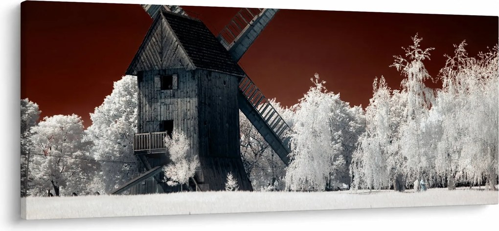 Obraz mlyna (120x50 cm)