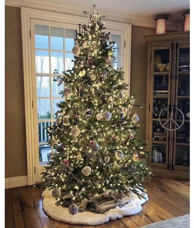 Umelý 3D vianočný stromček SMREK zelený 120 cm