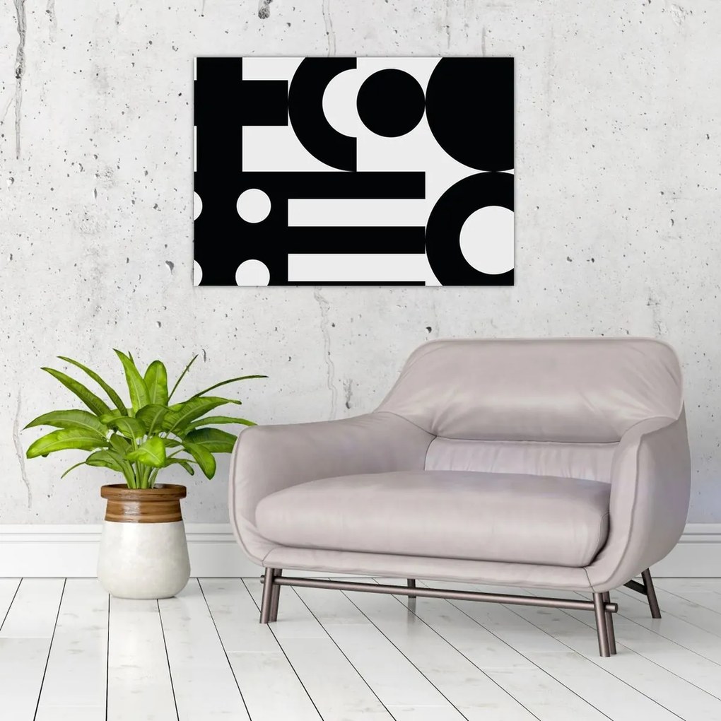 Obraz - Geometrická abstrakcia N⁰3 (70x50 cm)