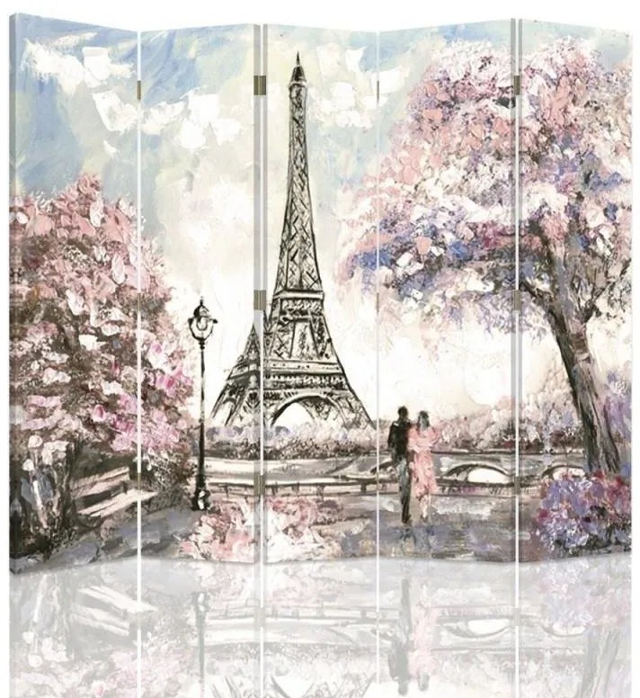Gario Paraván Jar v Paríži Rozmery: 180 x 170 cm, Prevedenie: Klasický paraván