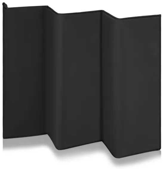 Lionelo - Cestovná postieľka LAURA Black Carbon