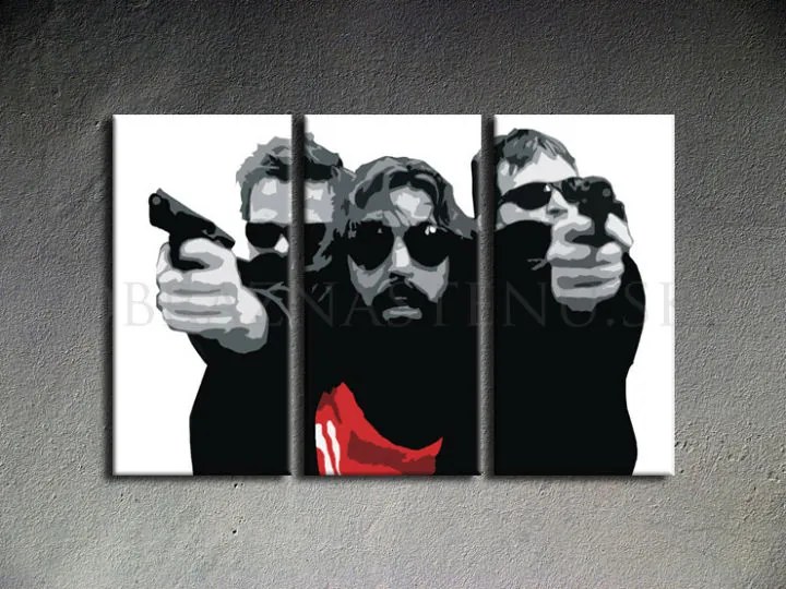 Ručne maľovaný POP Art obraz The bondock saint | rôzne rozmery