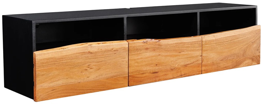 TV Komoda Organic Artwork 140 cm Akácia závesná