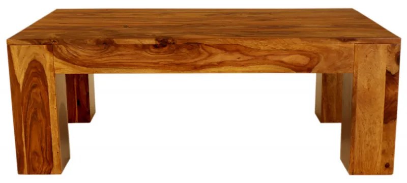 Konferenčný stolík Tara 110x40x60 indický masív palisander Svetlomedová