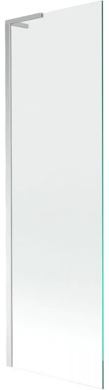 Mexen Next L, 1-krídlová vaňová zástena 60 x 150 cm, 6mm číre sklo, chrómový profil, 895-060-000-03-00-01
