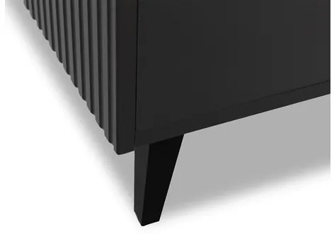 Tv stolík/skrinka Tilderi Grey 150, Farby: antracit