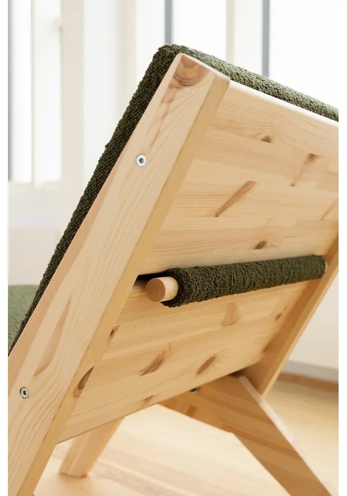 Zelené kreslo Sway – Karup Design