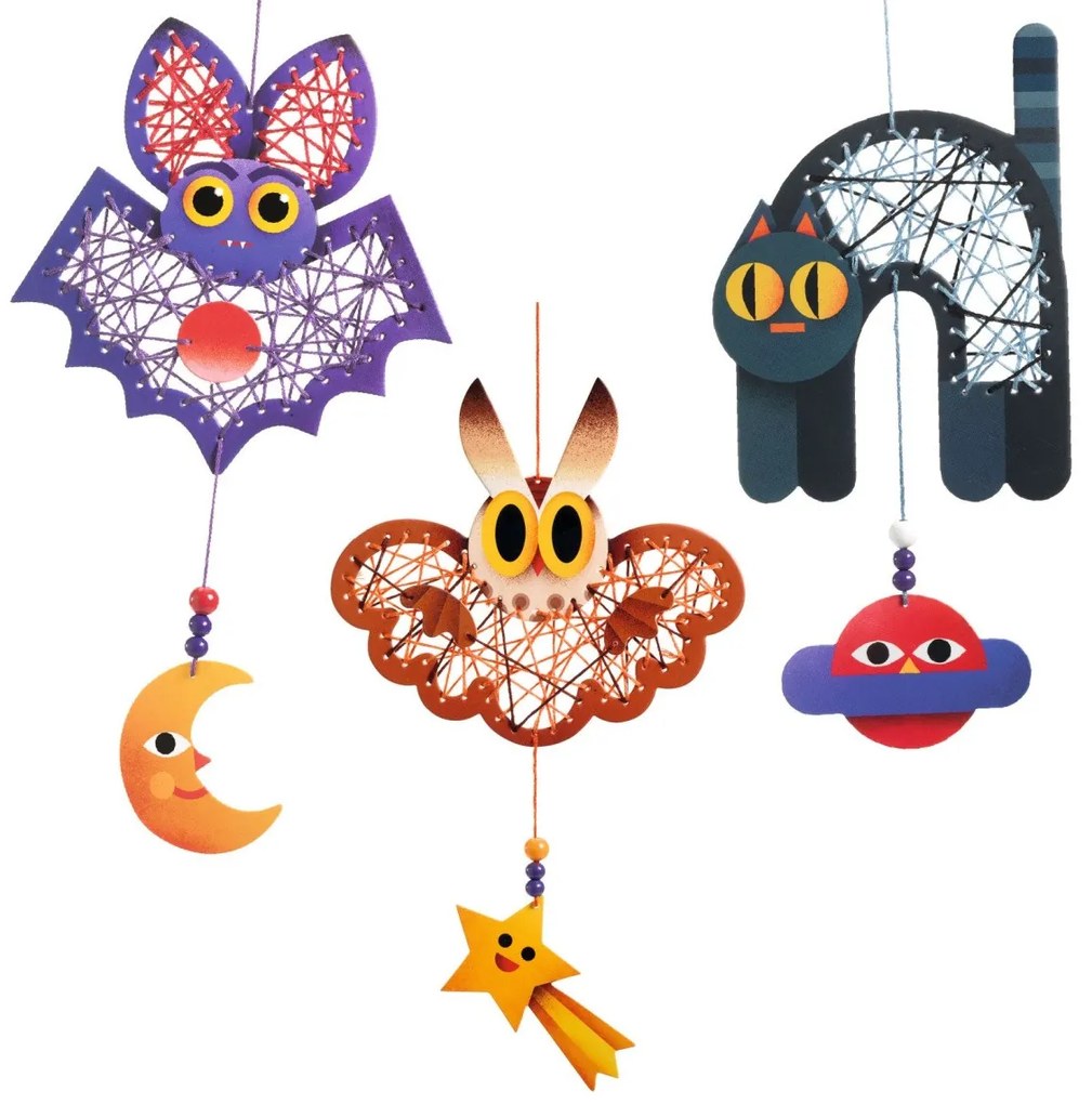 Umelecké dekoratívne závesy - Nočný život