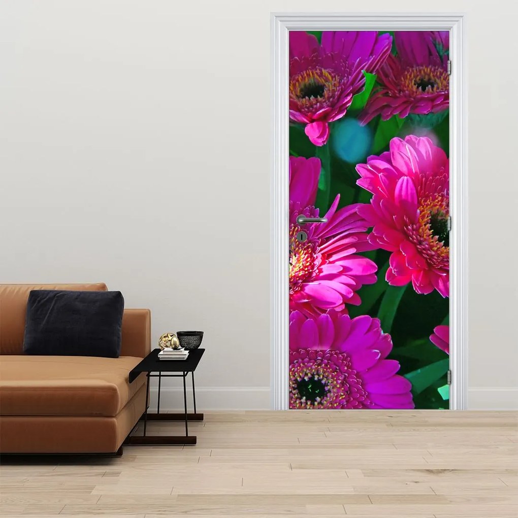 Fototapeta na dvere - Kvety (95x205cm)