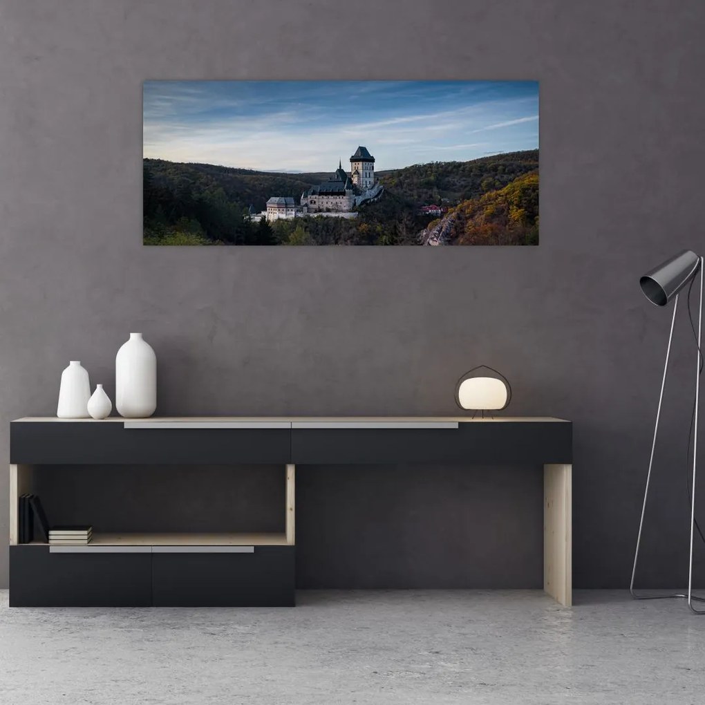 Obraz Karlštejn (120x50 cm)