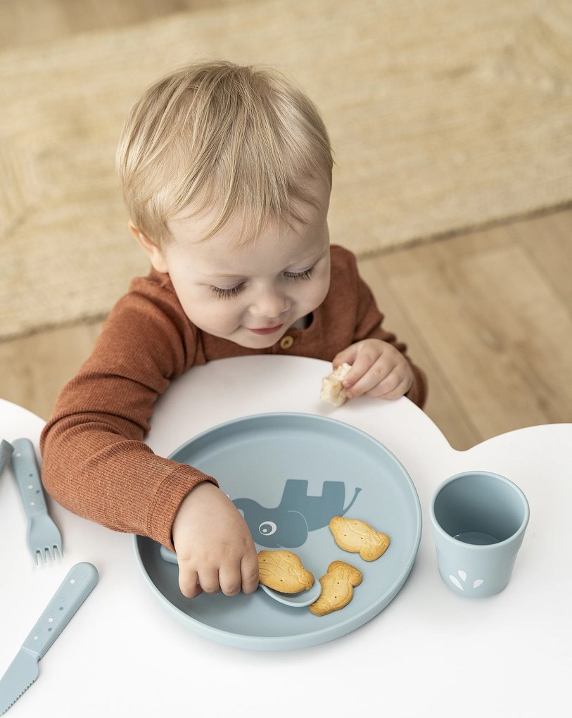 Tanierik Foodie Elphee nebovo modrý