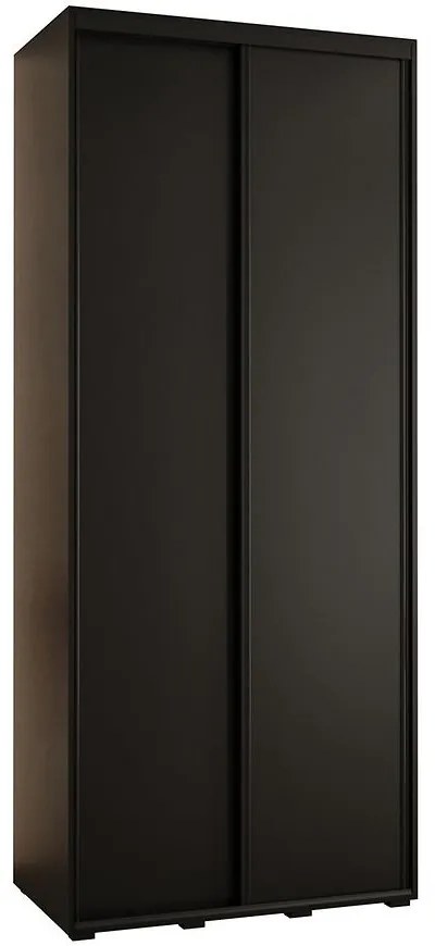 Skriňa 45 Canaris 1 110 čierna/čierna