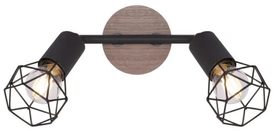 Globo 54802S-2H - Bodové svietidlo XARA 2xE14/40W/230V