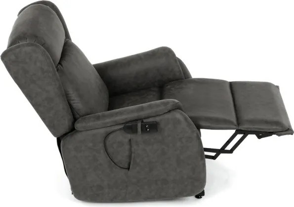 Polohovacie kreslo čierne, elektrické TV-L8902 BK3