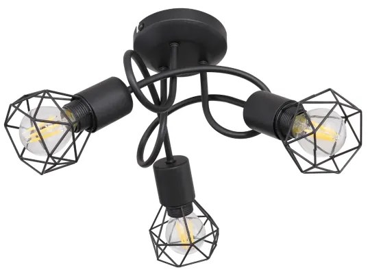 Brilagi - Prisadený luster CAGE 3xE14/40W/230V