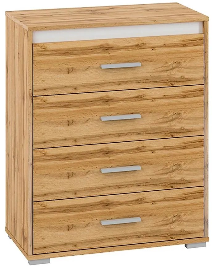 Komoda MAVO 15 VOTAN- biela/antracit/VOTAN