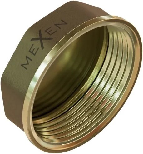 Mexen BRASS mosadzná zátka 3/8 GW - W97414-38