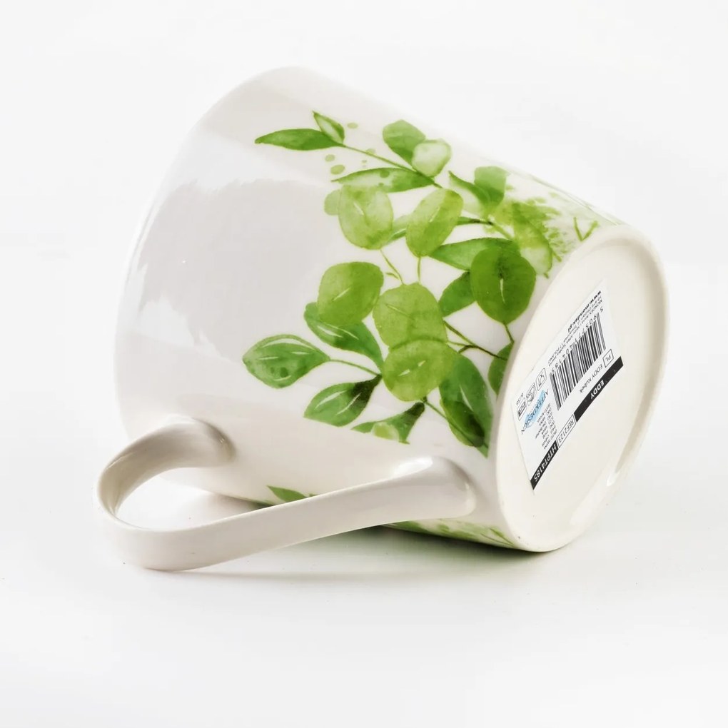 Porcelánový hrnček Eddy Leaves 400 ml