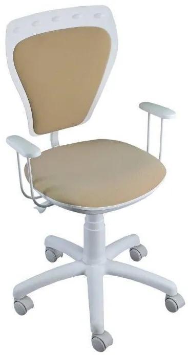 Detská otočná stolička MINISTYLE M 56  WHITE