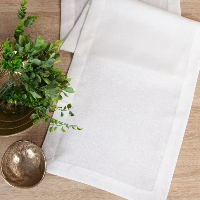 OBRUS STELLA 2 140 X 220 CM BIELY
